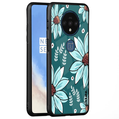 Pikkme Flower back cover for OnePlus 7T