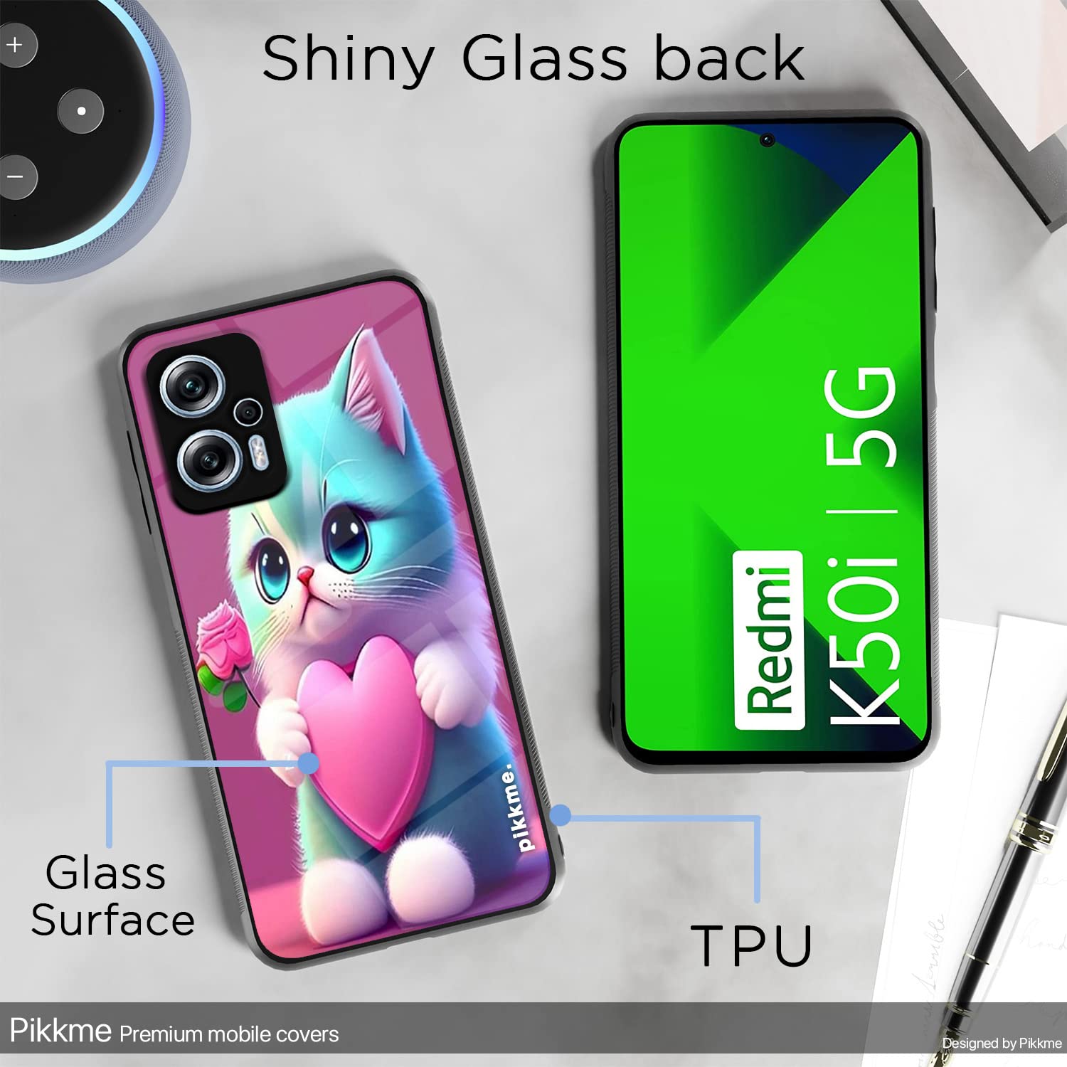 Pikkme back cover for Redmi K50i 5G – photo 3