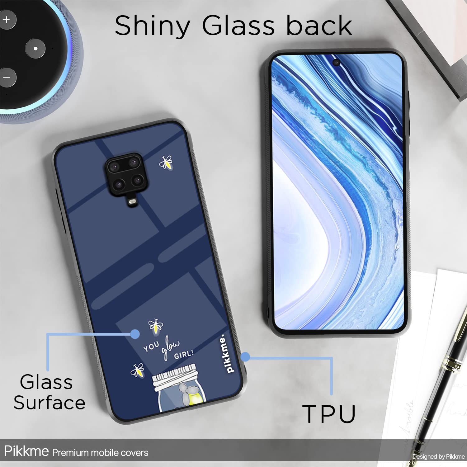 Redmi Note 9 Pro/Note 9 Pro Max/Note 10 Lite Hybrid mobile back cover by Pikkme – photo 3