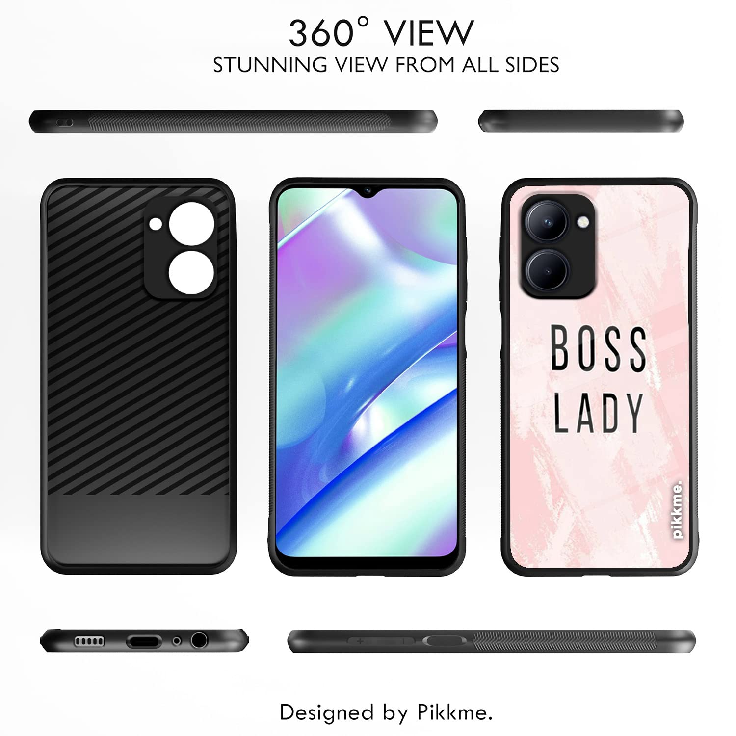 Pikkme Realme C33 Hybrid mobile back cover – photo 2