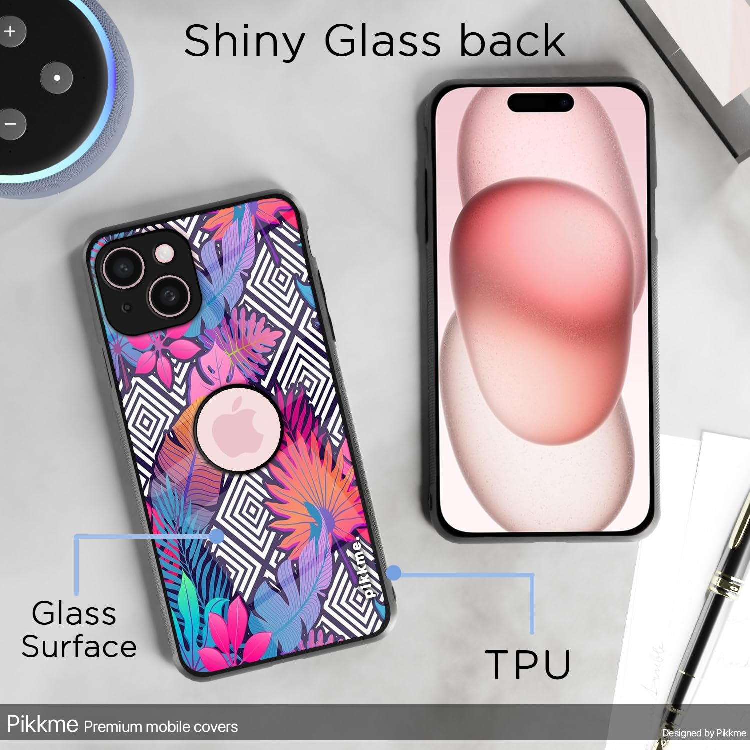 Flower Back cover for iPhone 15 Plus – Pikkme – photo 3