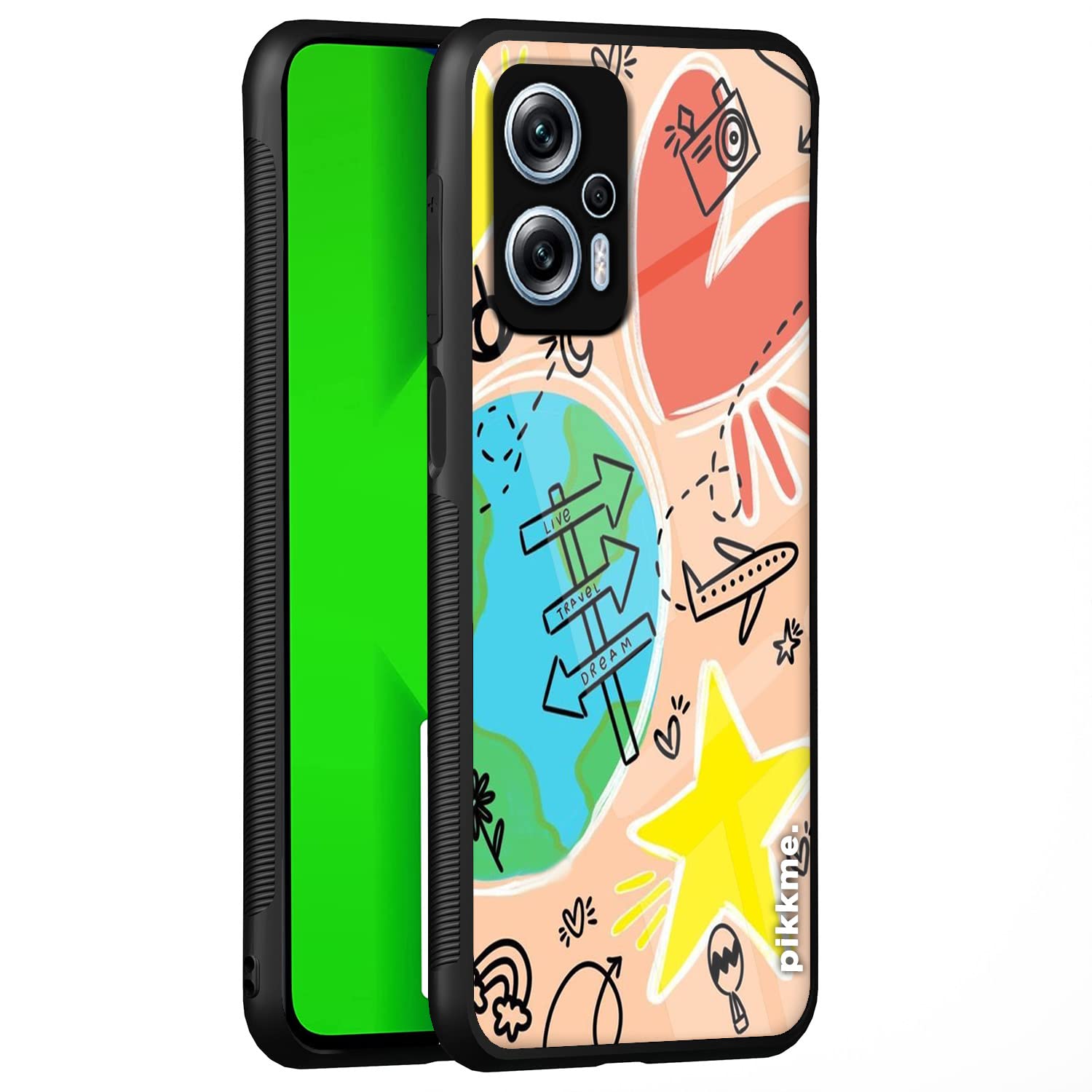 Pikkme Redmi K50i 5G phone cover