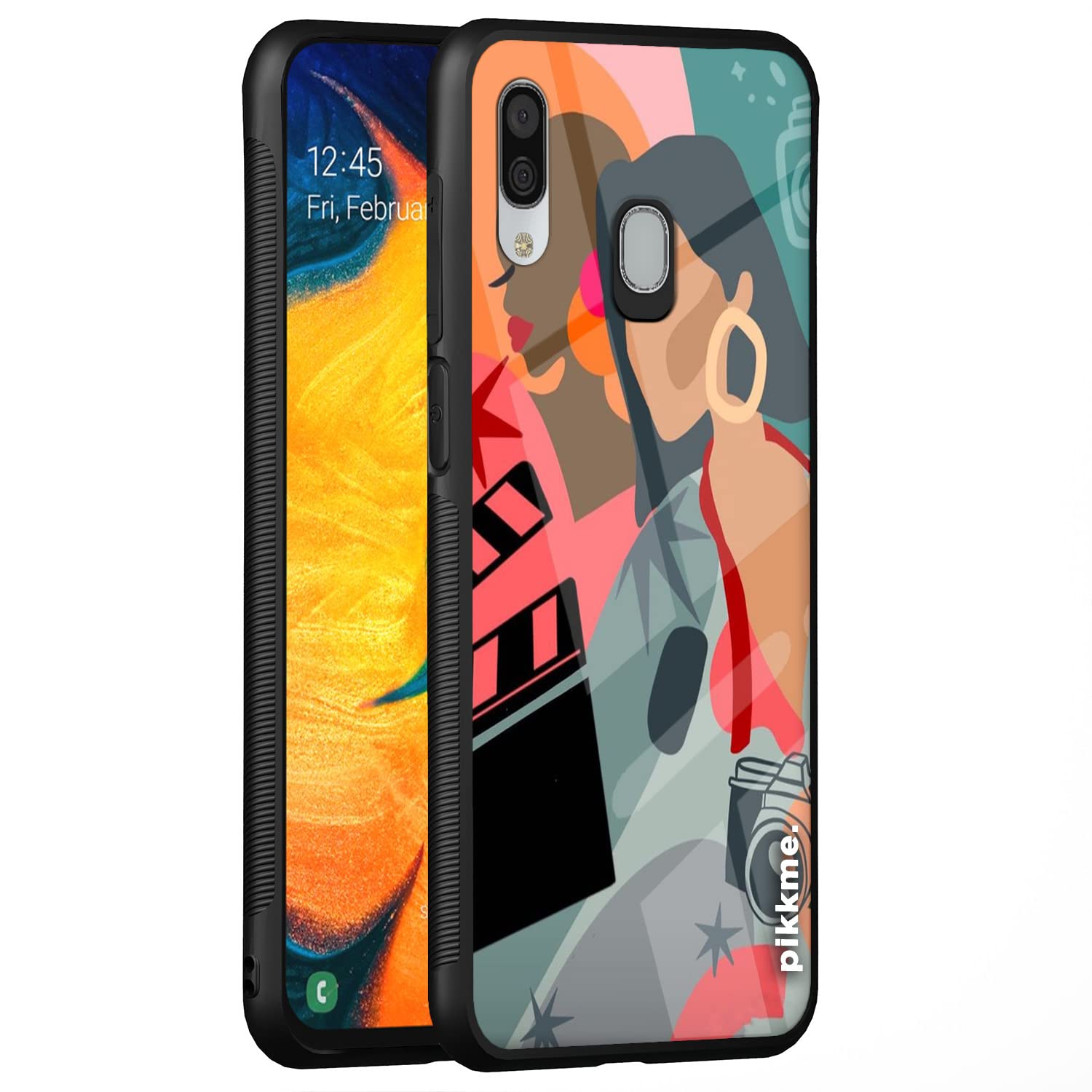 Pikkme Hybrid back cover for Samsung A20/A30/M10s