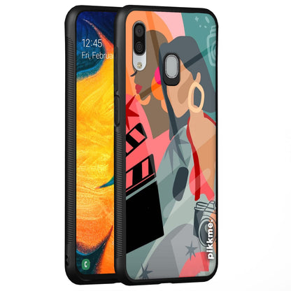 Pikkme Hybrid back cover for Samsung A20/A30/M10s