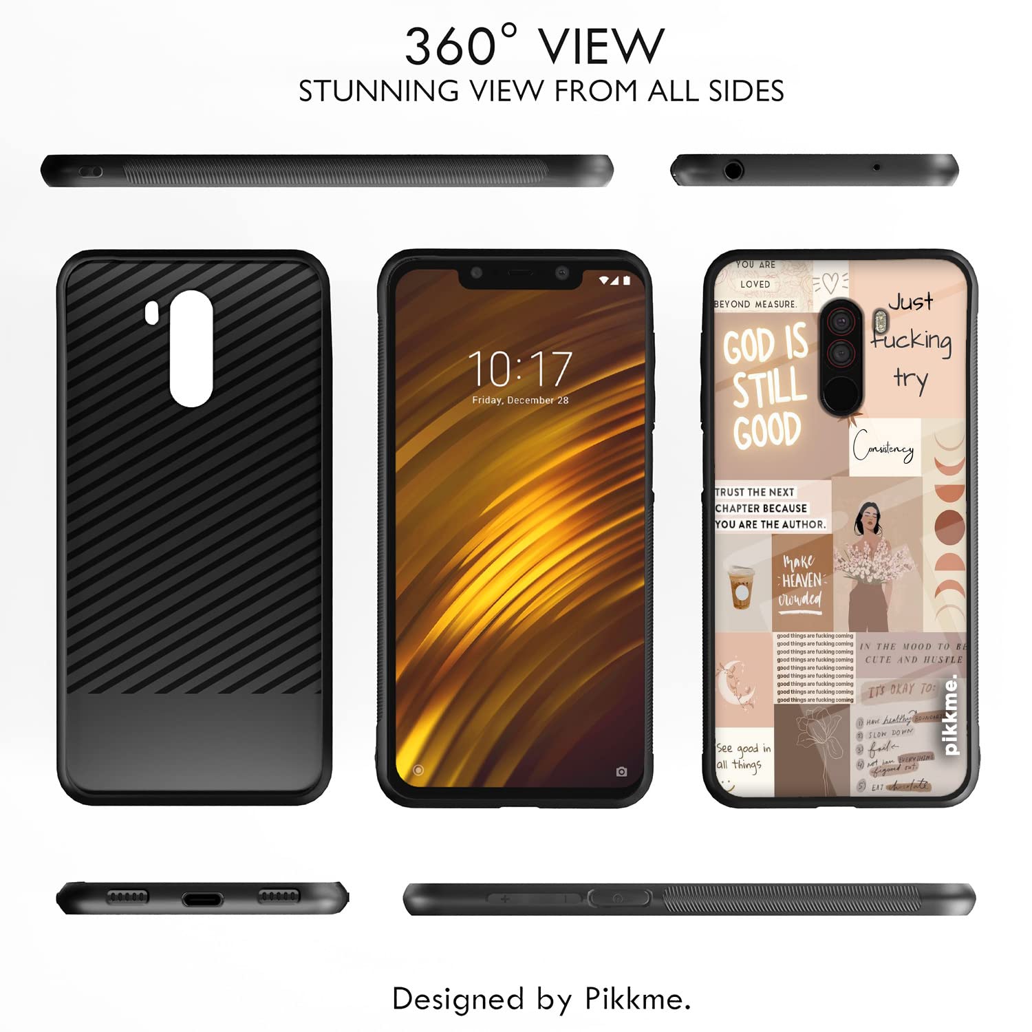 Poco F1 mobile back cover by Pikkme – photo 2