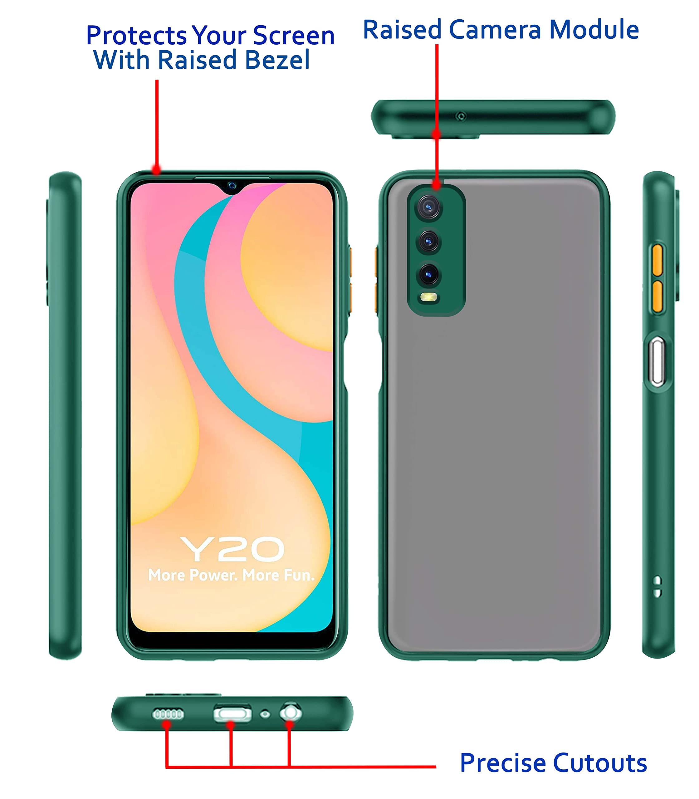 Pikkme green phone cover for Vivo Y20/Y20i – photo 3