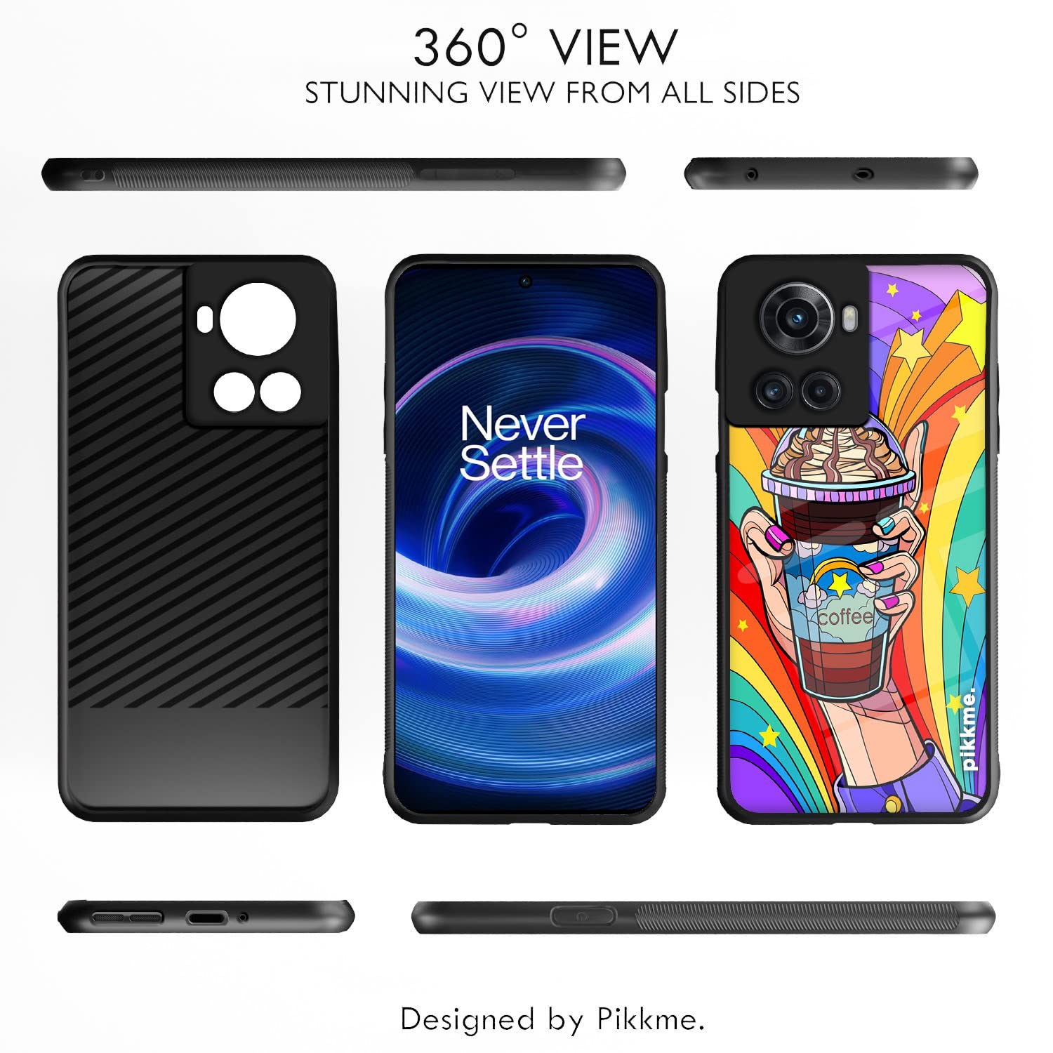Pikkme OnePlus 10R Hybrid mobile back cover – photo 2