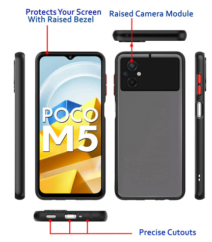 Pikkme Poco M5 Hybrid black back cover – photo 3