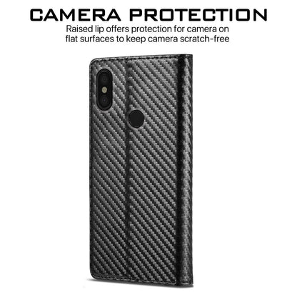 Pikkme Redmi Note 6 Pro Wallet black wallet flip cover – photo 4