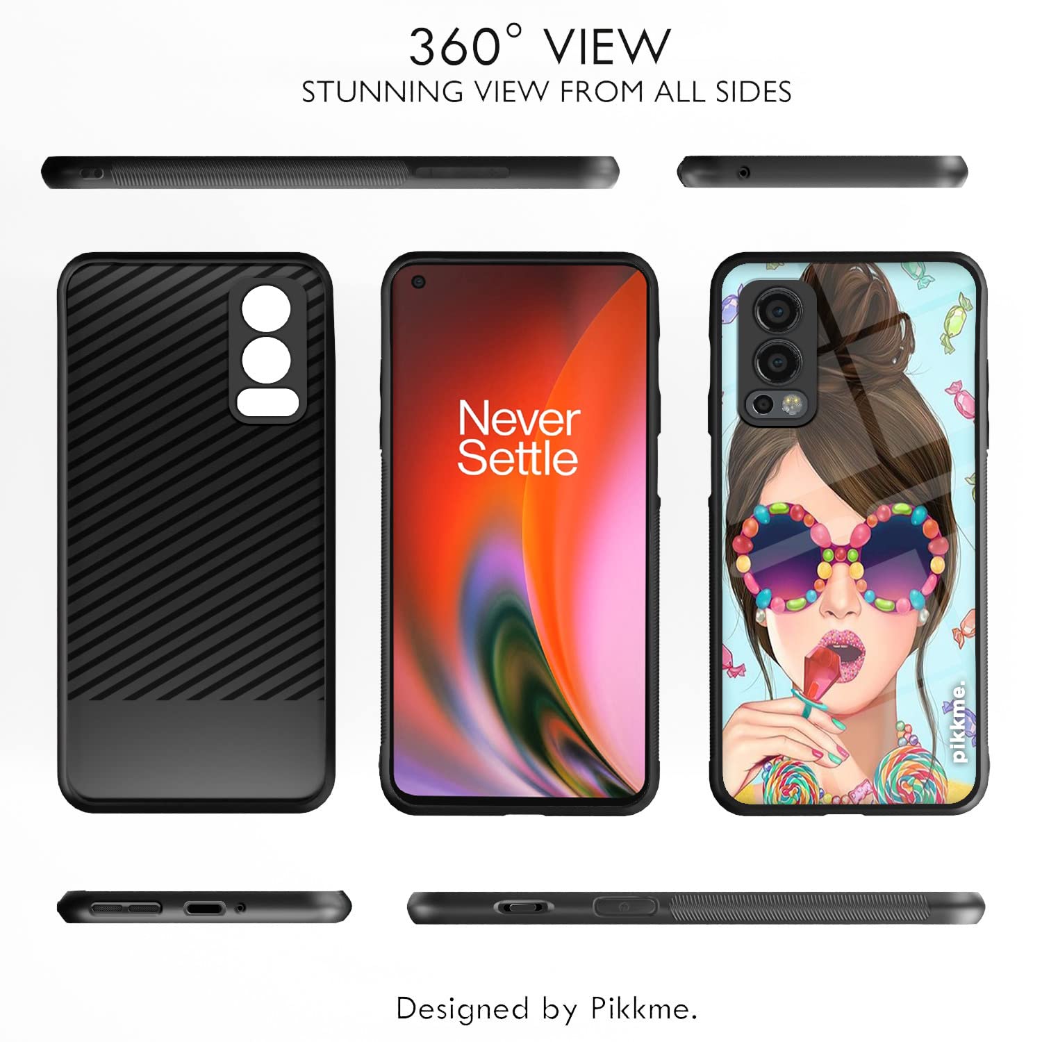 Pikkme OnePlus Nord 2 5G Hybrid mobile cover – photo 2