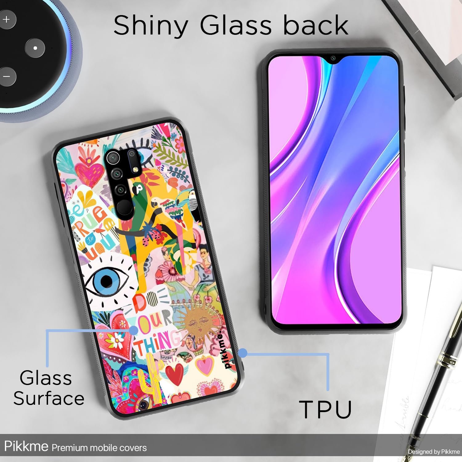 Flower Mobile cover for Redmi 9 Prime – Pikkme – photo 3