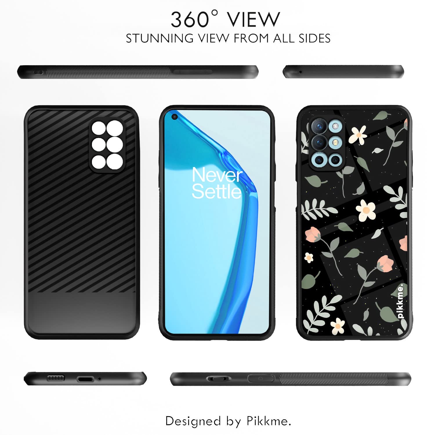 Pikkme OnePlus 8T Flower back cover – photo 2