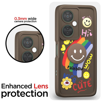 Brown phone cover for OnePlus Nord CE 3 Lite/Nord N30 5G – Pikkme – photo 5