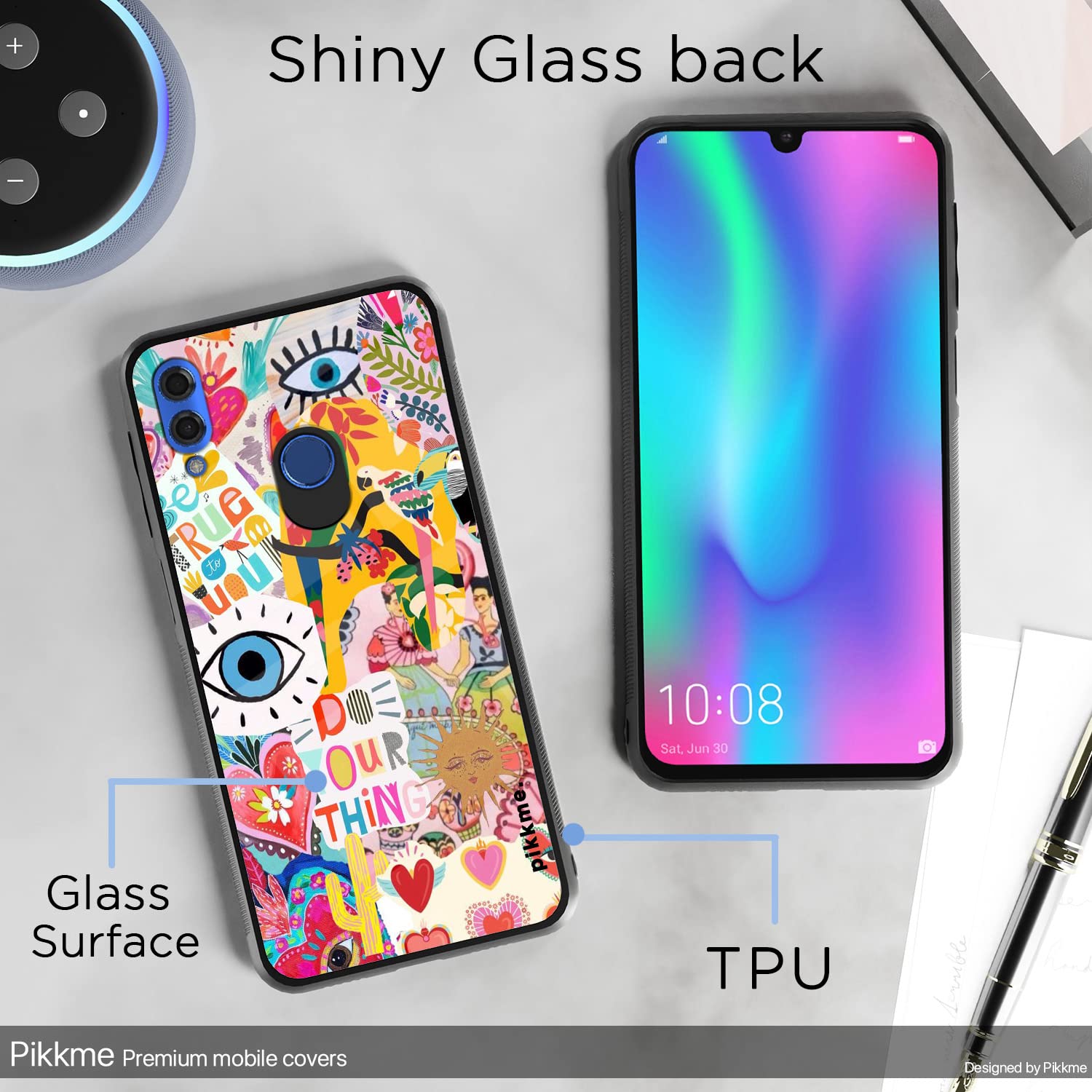 Flower Back cover for Honor 10 Lite – Pikkme – photo 3