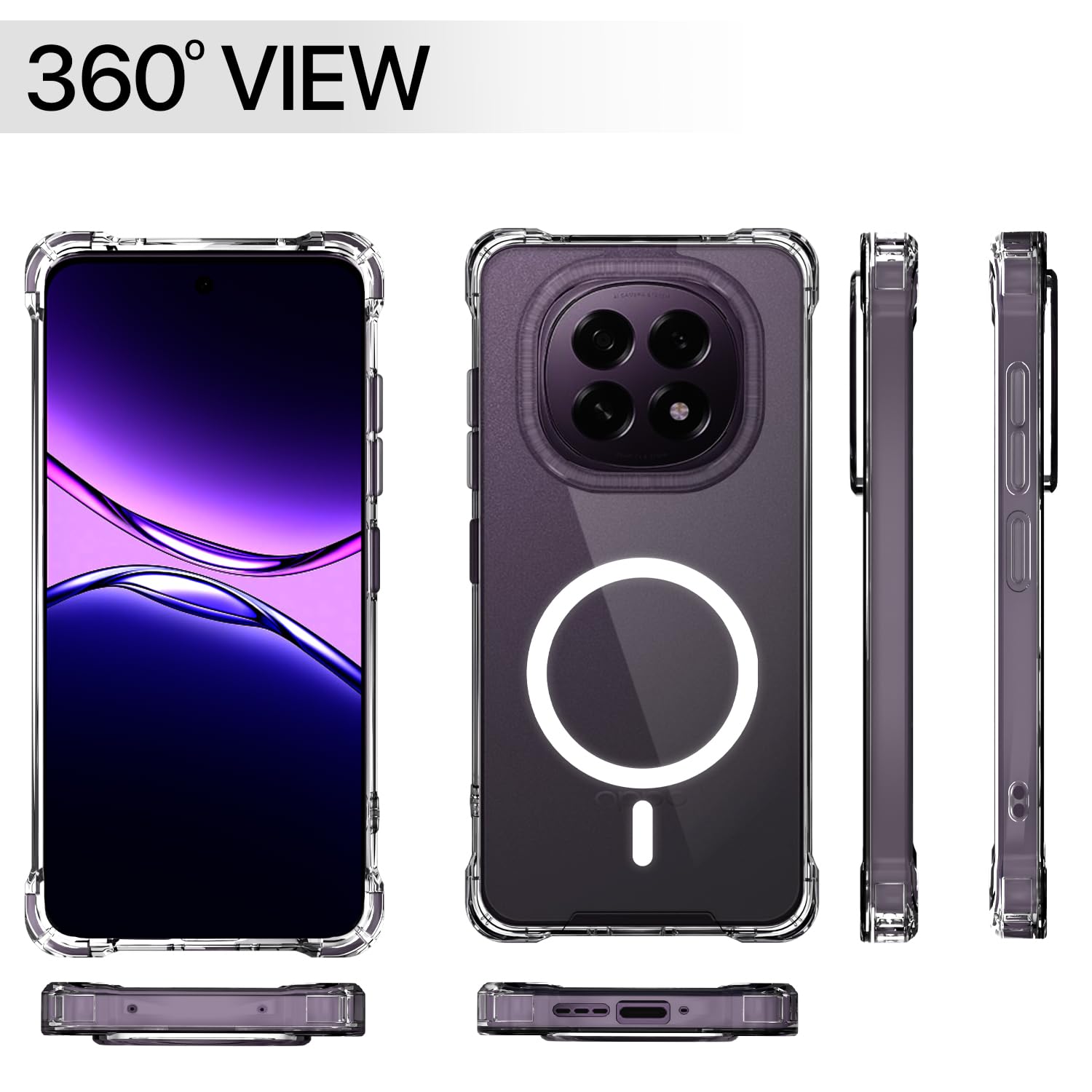 Pikkme transparent mag-safe MagSafe back cover for Oppo F29 5G – photo 7