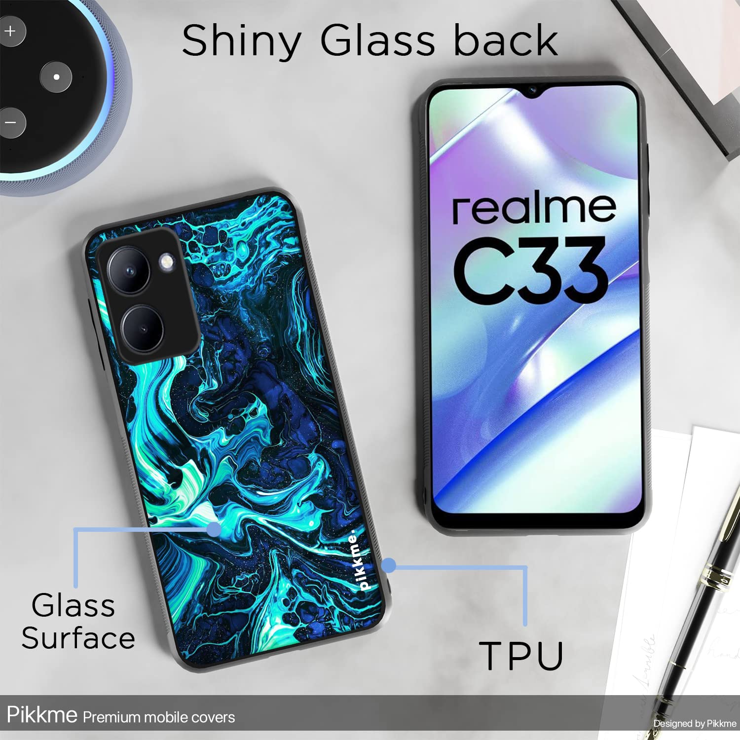 Realme C33 Hybrid back cover by Pikkme – photo 3
