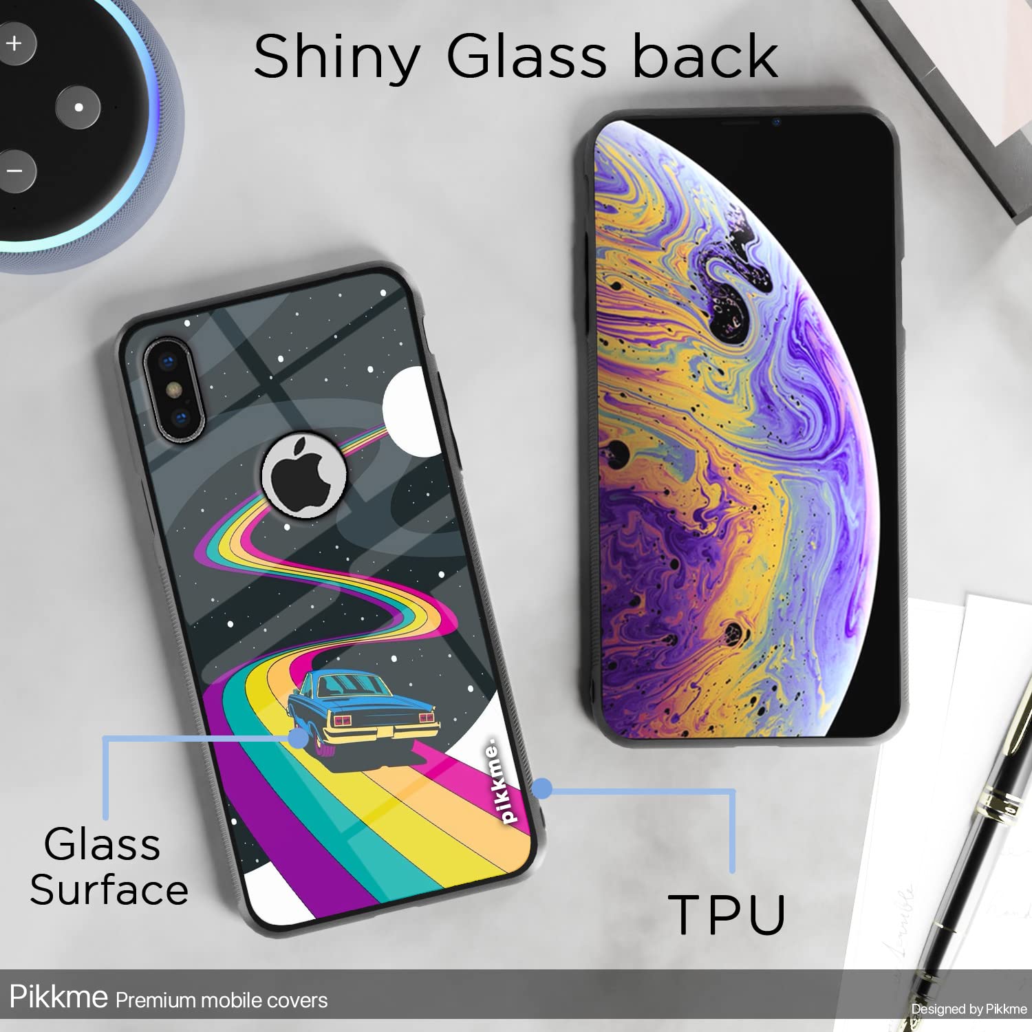 iPhone X/XS Hybrid mobile back cover by Pikkme – photo 3