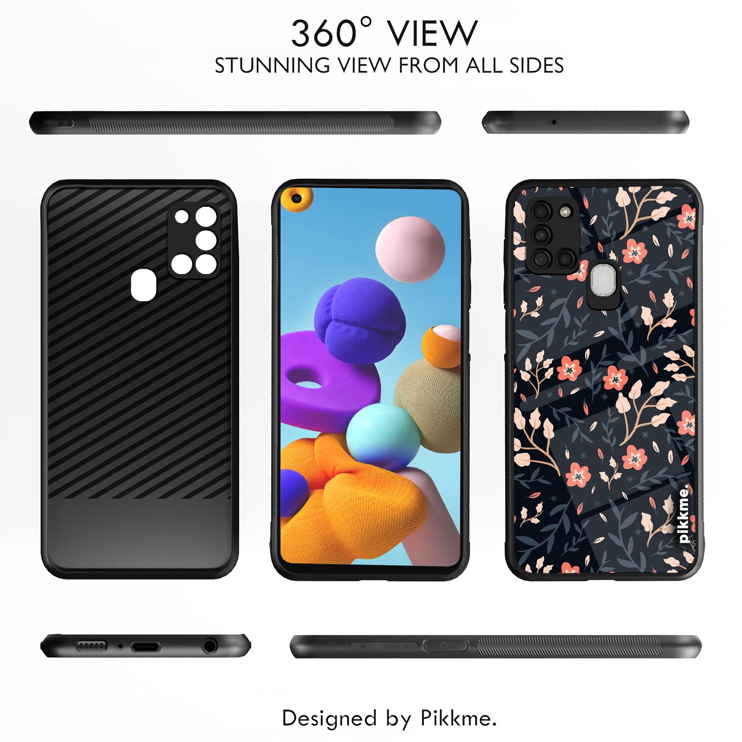 Samsung A21s Flower mobile back cover by Pikkme – photo 2