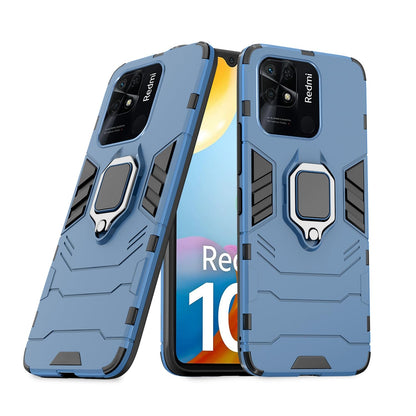  Redmi 10 / Redmi 10 Power D5 Tough Armor Back Cove - Blue