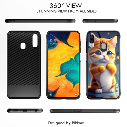 Cat Mobile cover for Samsung A20/A30/M10s – Pikkme – photo 2