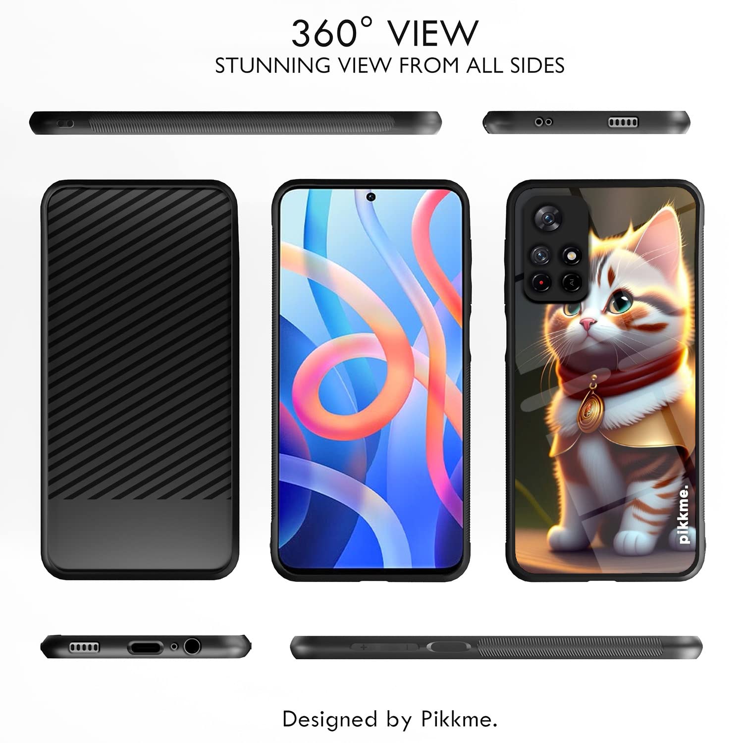 Pikkme Redmi Note 11T/Poco M4 Pro 5G Cat back cover – photo 2