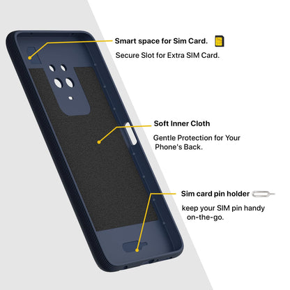Blue back cover for Redmi Note 10 Lite/Note 9 Pro/Pro Max/Poco M2 Pro – Pikkme – photo 6