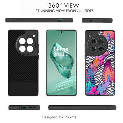 Pikkme Flower mobile back cover for OnePlus 12 5G – photo 2
