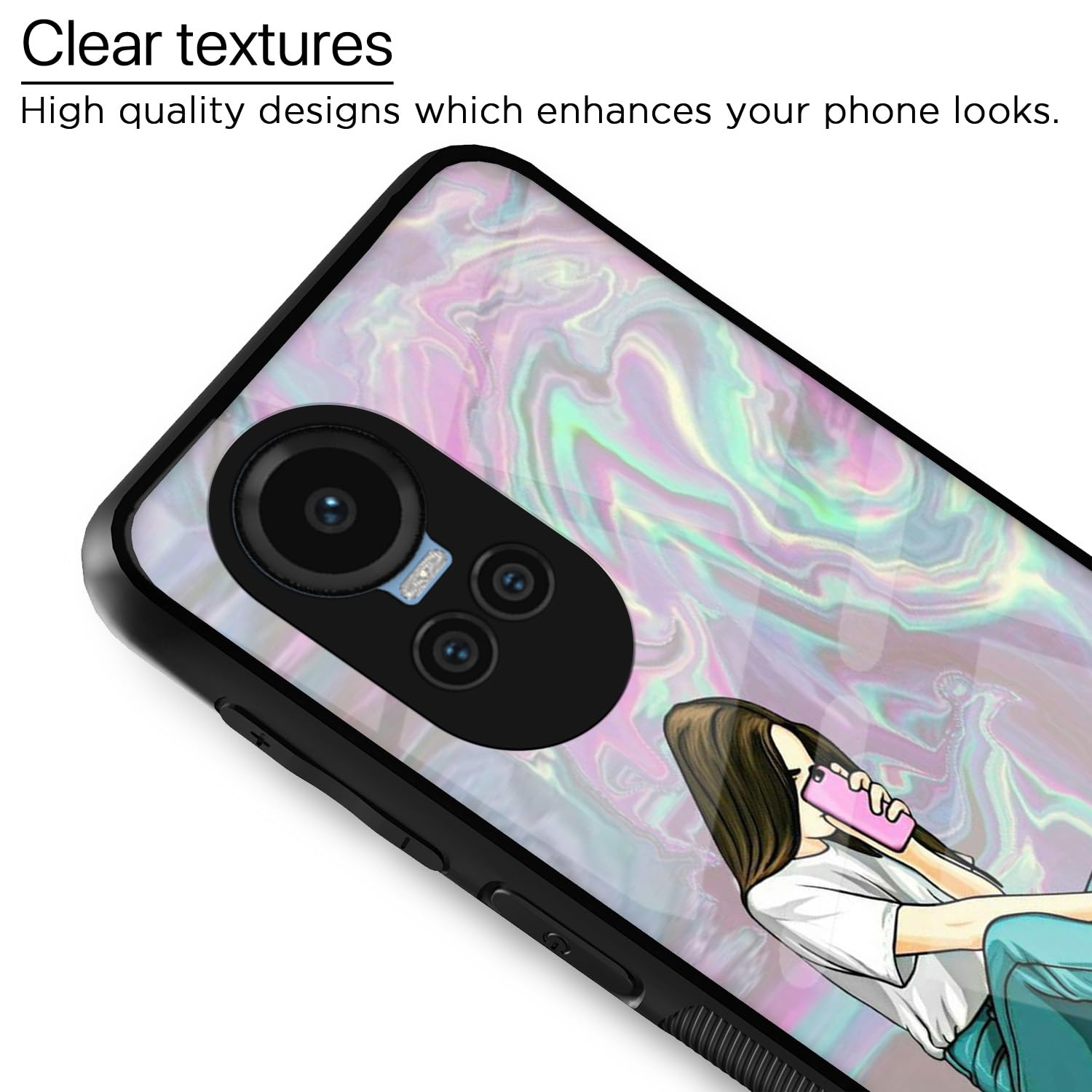 Oppo Reno 10 Pro 5G mobile back cover by Pikkme – photo 4