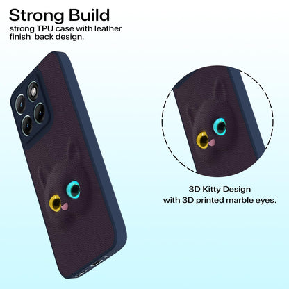 Pikkme purple Kitty phone cover for Moto Edge 70 Fusion 5G – photo 2