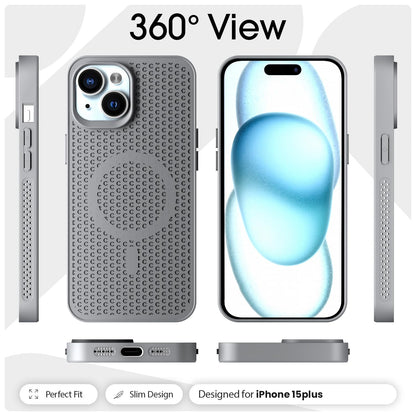 iPhone 15 Plus back cover in grey by Pikkme – photo 3