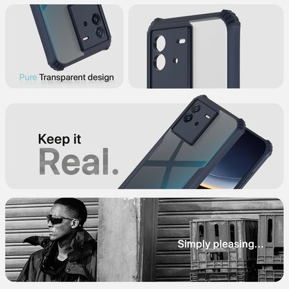 Pikkme iQOO Neo 6 5G Eagle Back Cover (Blue)