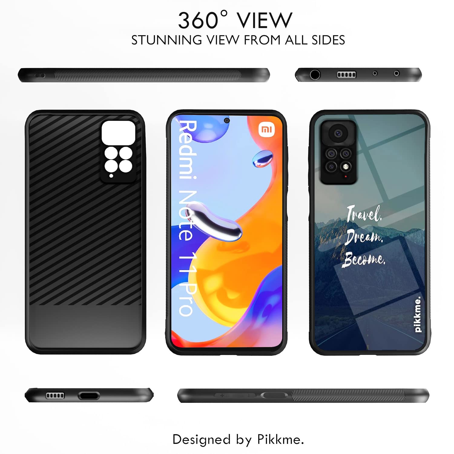 Redmi Note 11 Pro/Note 11 Pro Plus 5G Hybrid phone cover by Pikkme – photo 2