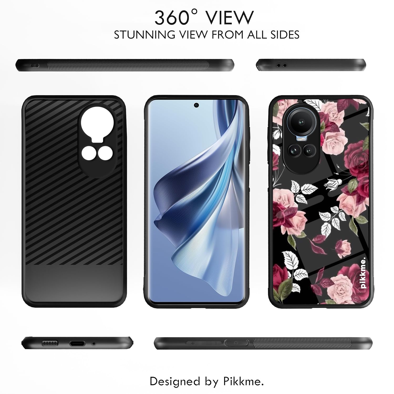 Pikkme Flower back cover for Oppo Reno 10 Pro 5G – photo 2