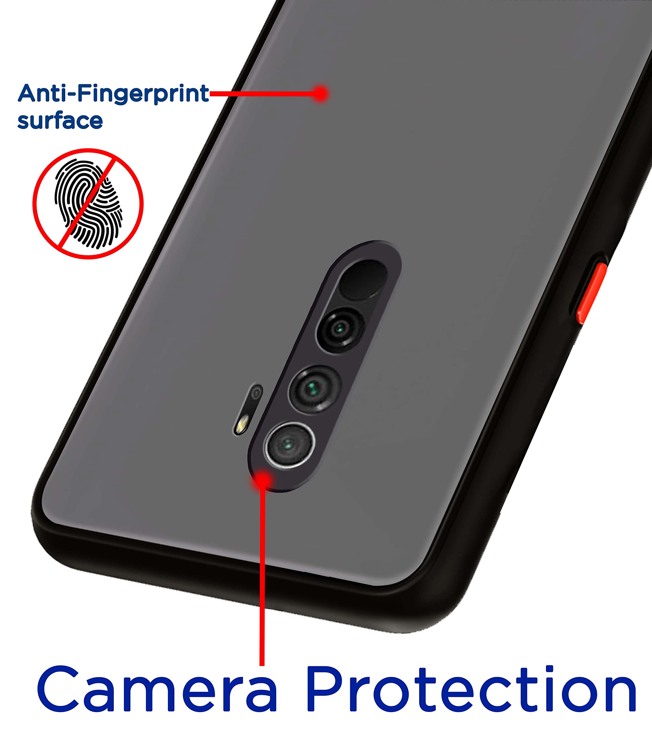 Oppo A5 2020/A9 2020 mobile back cover in black by Pikkme – photo 2