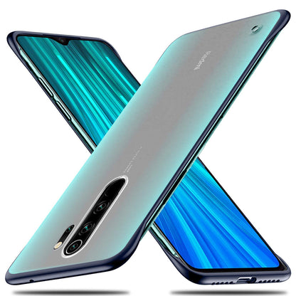 Pikkme blue Frameless back cover for Redmi Note 8 Pro