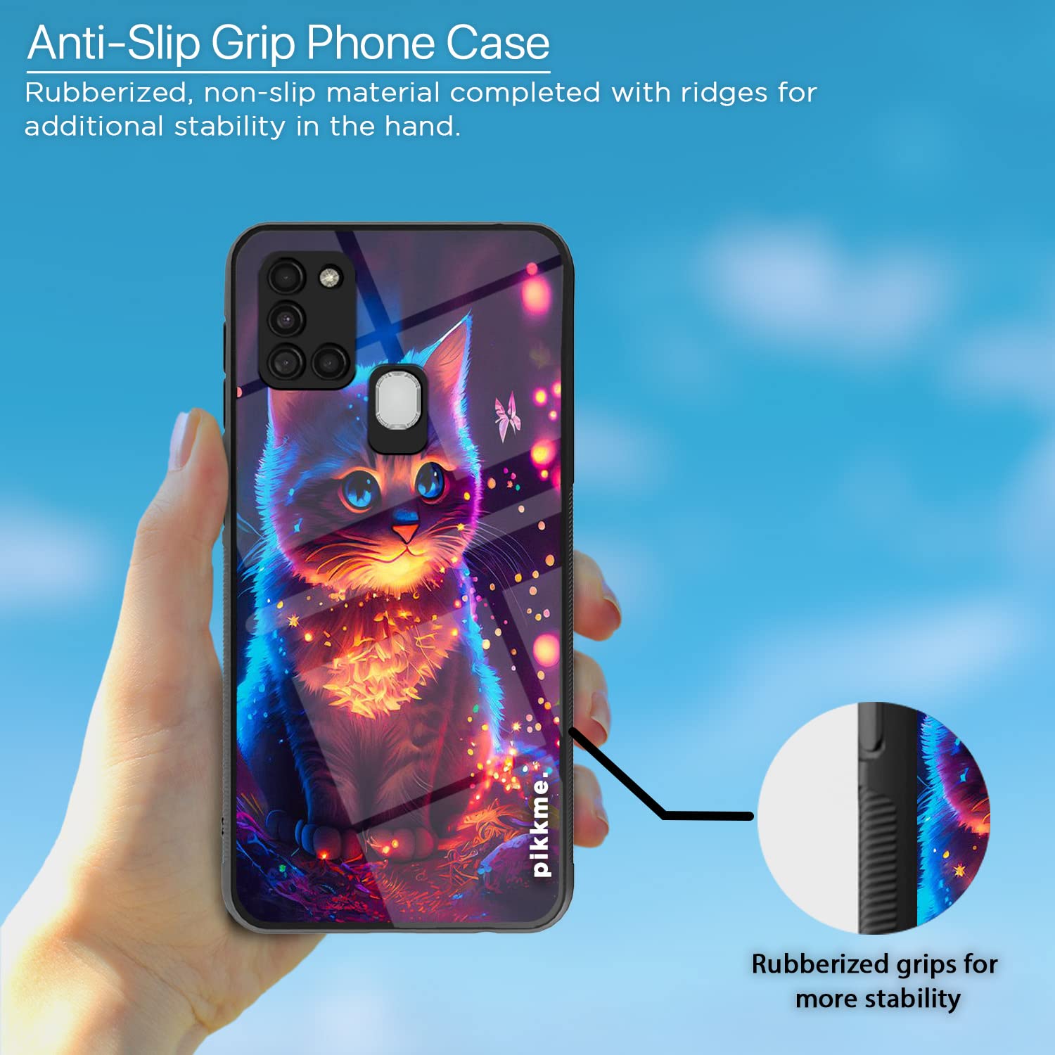 Pikkme Samsung A21s Cat mobile cover – photo 5