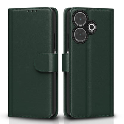 Pikkme Redmi 13/Poco M6 Plus 5G Wallet green wallet flip cover