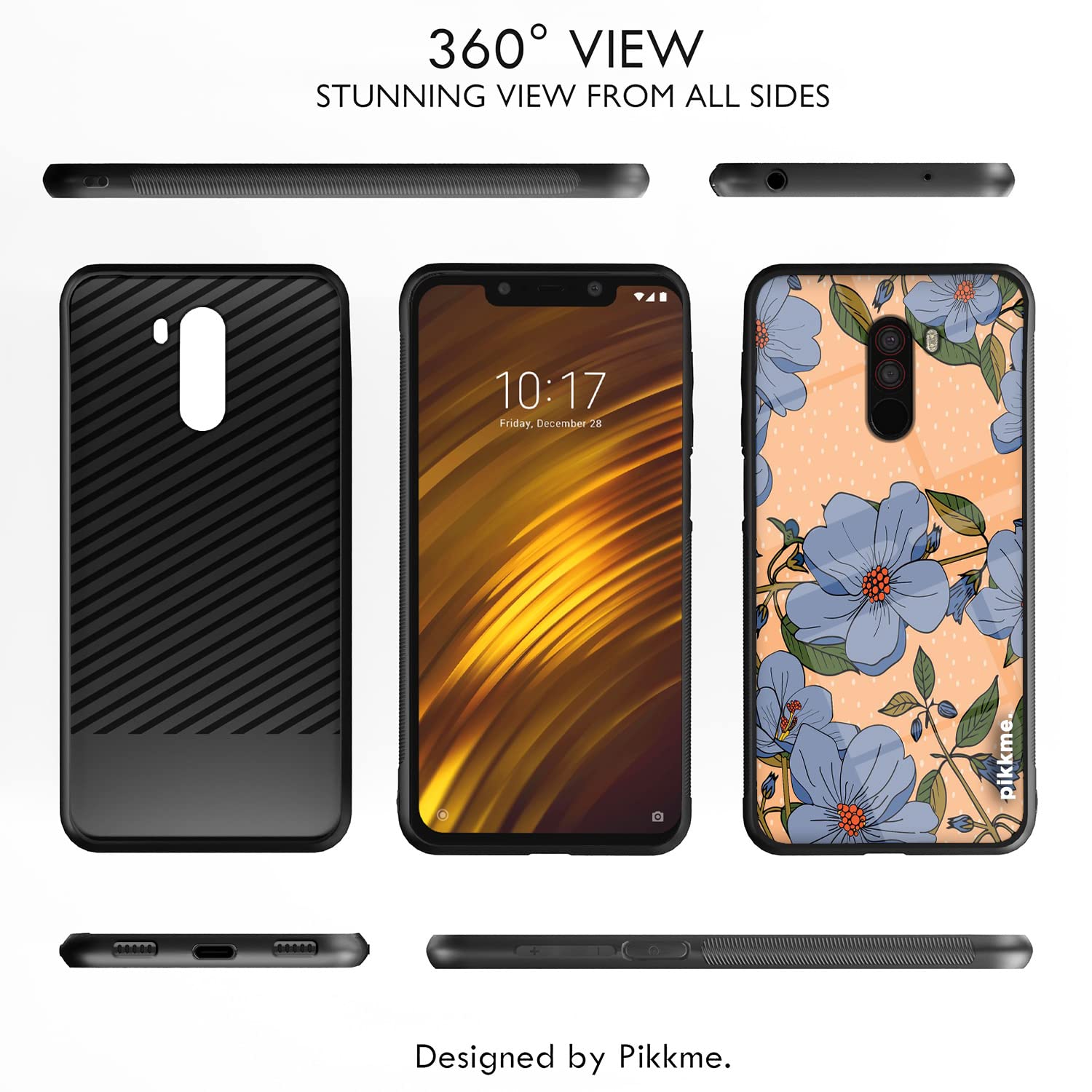 Flower Mobile back cover for Poco F1 – Pikkme – photo 2