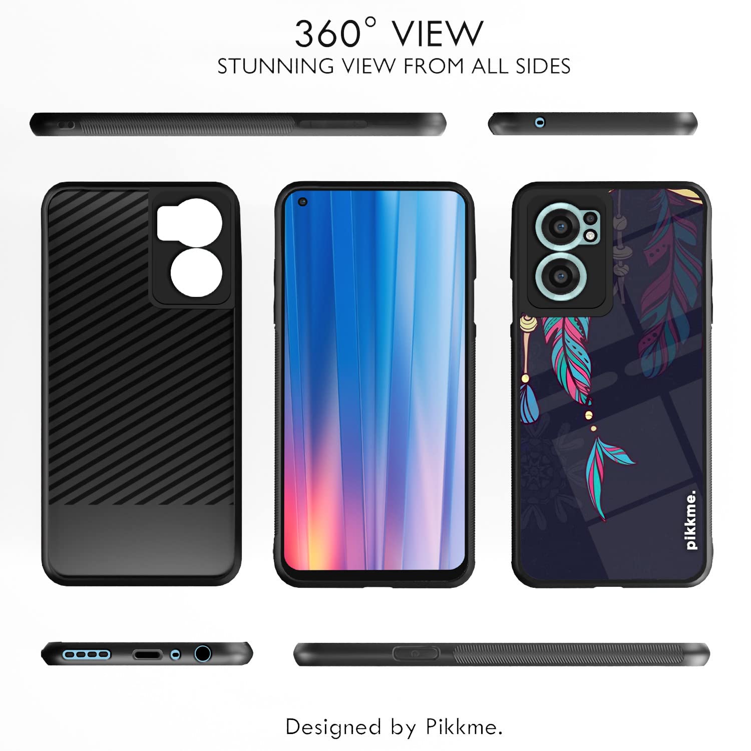Pikkme OnePlus Nord CE 2 5G Flower mobile back cover – photo 2