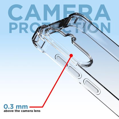 Pikkme Samsung Galaxy M56 5G  PC + TPU Crystal Clear Transparent Back Cover (Transparent)