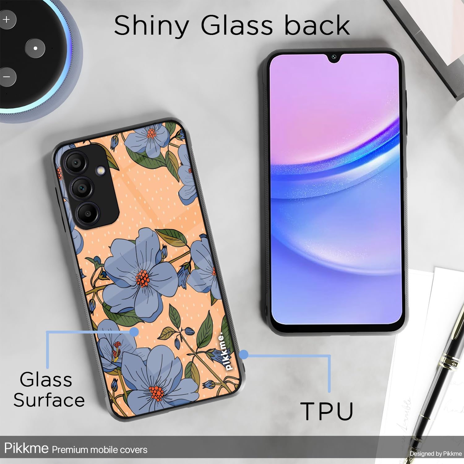 Samsung A15 5G Flower mobile cover by Pikkme – photo 3