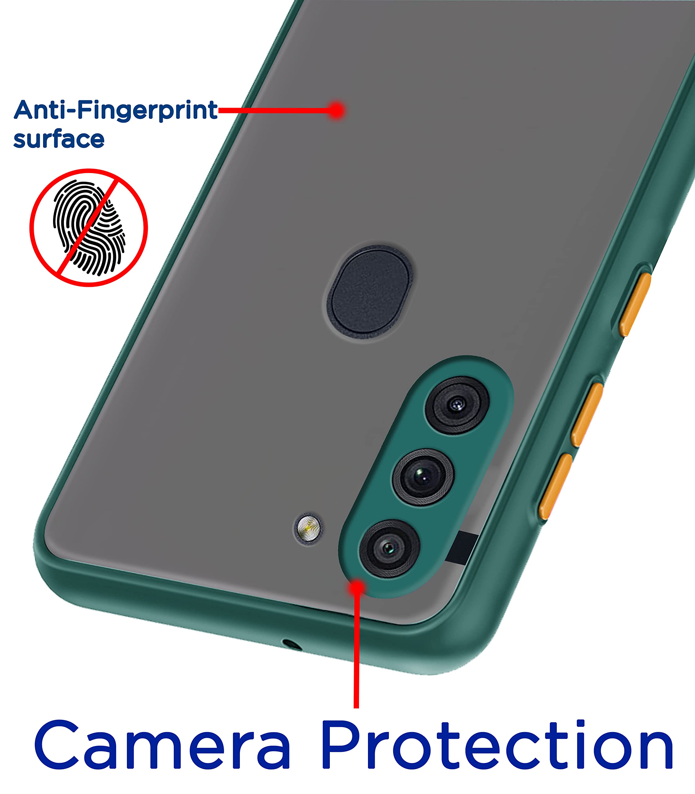 Samsung M11 mobile cover in light green by Pikkme – photo 2