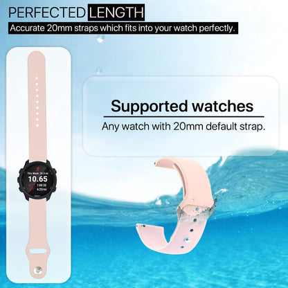 Pikkme Pin Button Watch Band Strap (Baby Pink) – photo 5
