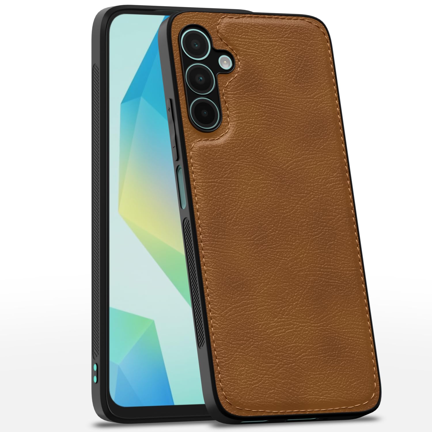 Samsung Galaxy A16 5G LeatherBack Back Cover – Brown
