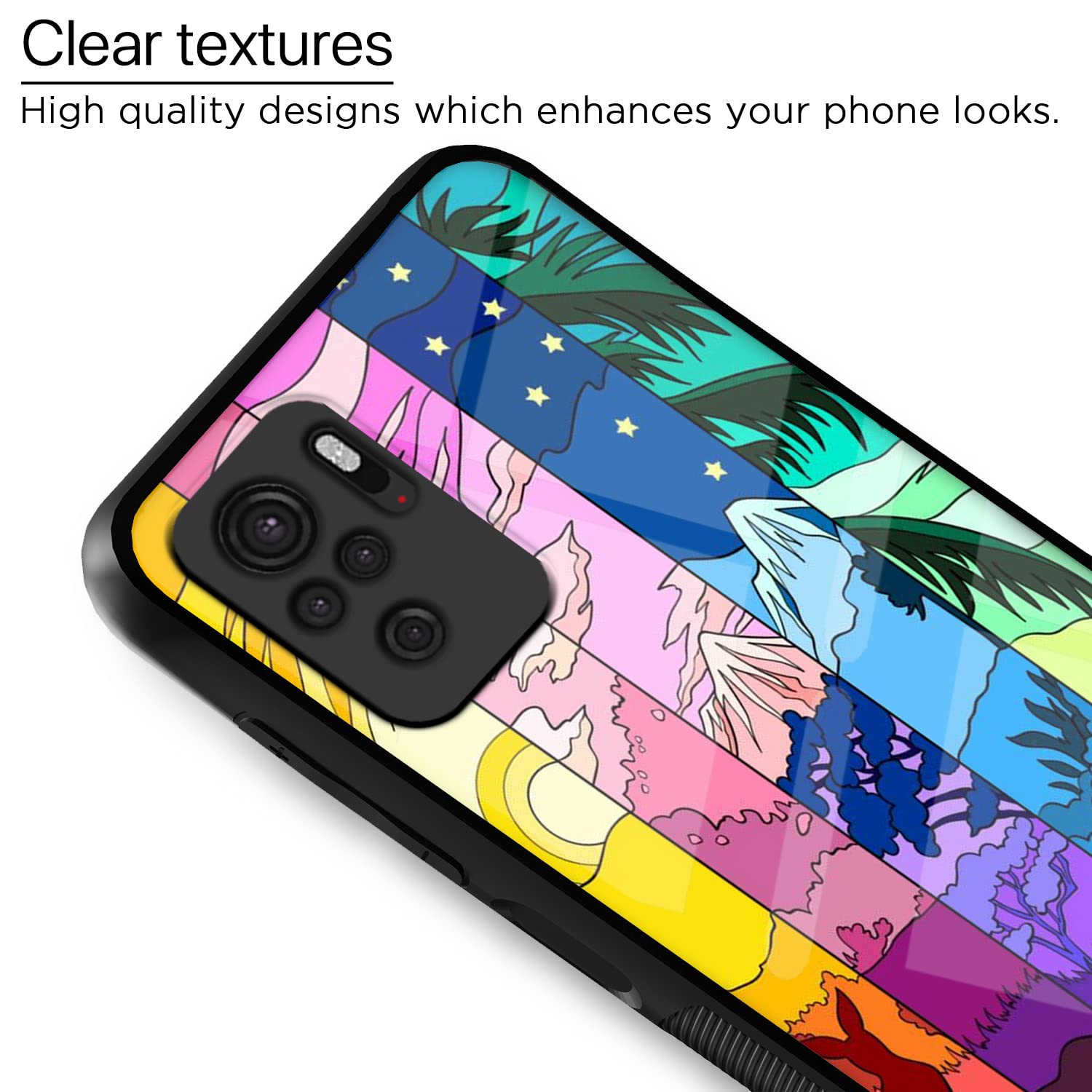 Redmi Note 10/Note 10s mobile back cover by Pikkme – photo 4