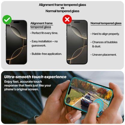 Tempered glass for iPhone 16 Pro – Pikkme – photo 6