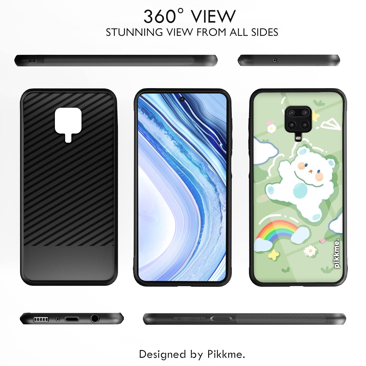 Back cover for Redmi Note 9 Pro/Note 9 Pro Max/Note 10 Lite – Pikkme – photo 2