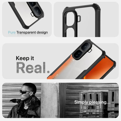 Pikkme iQOO Neo 10 5G Clear black mobile back cover – photo 4
