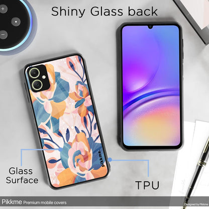 Samsung A05/M05/F05 Flower mobile cover by Pikkme – photo 3