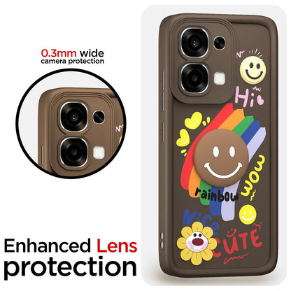 Oppo F31/F33 5G back cover in brown by Pikkme – photo 5